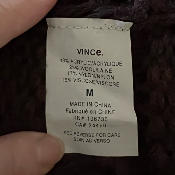 Vince sweater size M - Picture 5 of 6